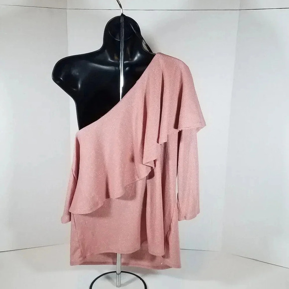 One Shoulder belle& sky top - Picture 1 of 5